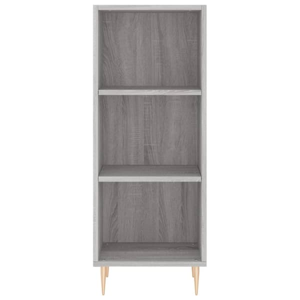 vidaXL Högskåp Grå sonoma 34,5x32,5x180 cm konstruerat trä -  Skänkar & serveringsbord