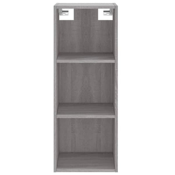 vidaXL Högskåp Grå sonoma 34,5x32,5x180 cm konstruerat trä -  Skänkar & serveringsbord
