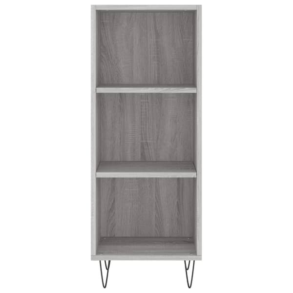 vidaXL højskab 34,5x32,5x180 cm konstrueret træ grå sonoma-eg -  Skænke