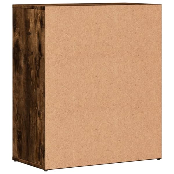 vidaXL Skänk rökfärgad ek 60x31x70 cm konstruerat trä -  Skänkar & serveringsbord