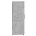 Pikkukuva 8 / 11: vidaXL Senkit 2 kpl betoninharmaa 60x31x84 cm tekninen puu -  Tarjoilupöydät & senkit