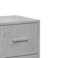 Pikkukuva 11 / 11: vidaXL Senkit 2 kpl betoninharmaa 60x31x84 cm tekninen puu -  Tarjoilupöydät & senkit