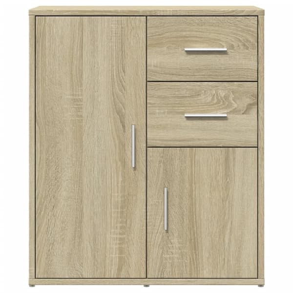 vidaXL skænk 60x31x70 cm konstrueret træ sonoma-eg - Skænke