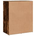 Pikkukuva 8 / 11: vidaXL Senkki savutammi 60x31x70 cm tekninen puu -  Tarjoilupöydät & senkit