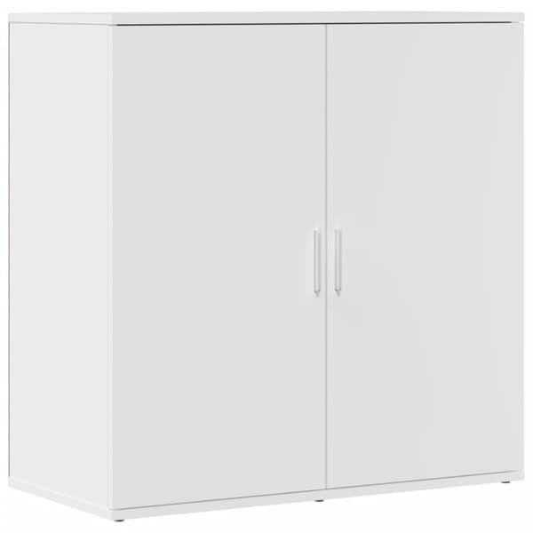 vidaXL Skänk vit 79x38x80 cm konstruerat trä - Skänkar & serveringsbord