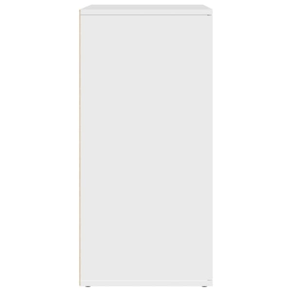 vidaXL Skänk vit 79x38x80 cm konstruerat trä - Skänkar & serveringsbord