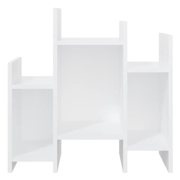 The Living Store Sidobord vit 60x26x60 cm konstruerat trä -  Skänkar & serveringsbord