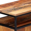 Pikkukuva 5 / 11: The Living Store Sivukaappi 60x35x76 cm täysi kierrätetty puu ja teräs -  Tarjoilupöydät & senkit