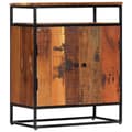 Pikkukuva 2 / 11: The Living Store Sivukaappi 60x35x76 cm täysi kierrätetty puu ja teräs -  Tarjoilupöydät & senkit