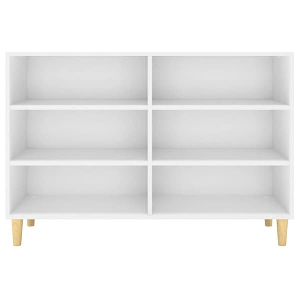 The Living Store Skänk vit 103,5x35x70 cm konstruerat trä -  Skänkar & serveringsbord