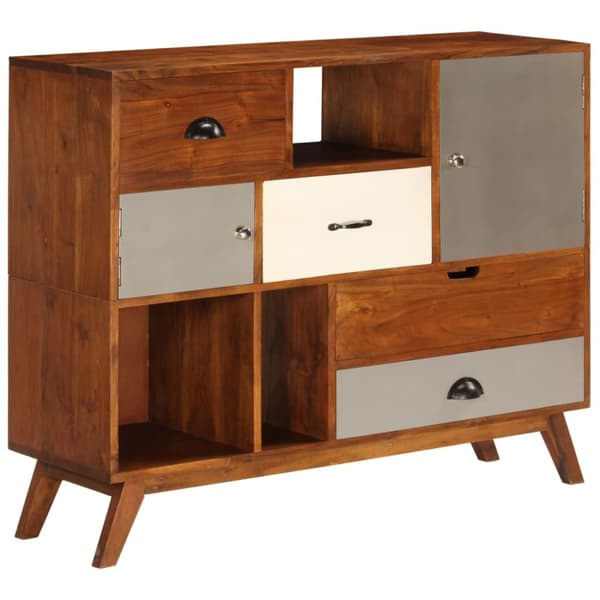 The Living Store skænk massivt akacietræ 115 x 35 x 86 cm -  Skænke