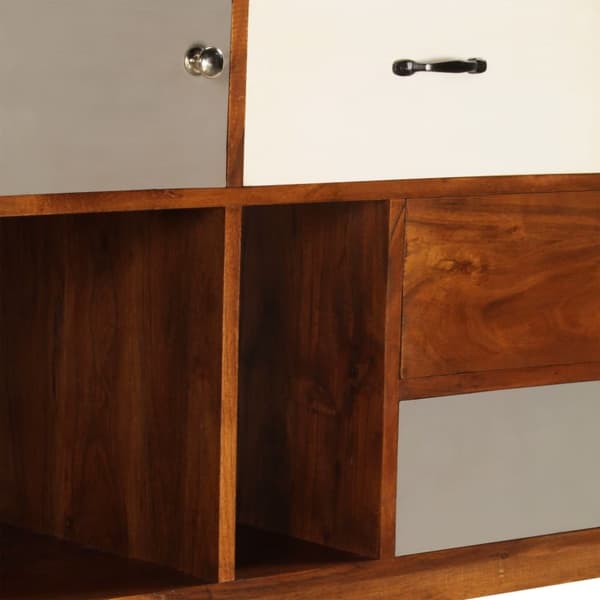 The Living Store skænk massivt akacietræ 115 x 35 x 86 cm - Skænke