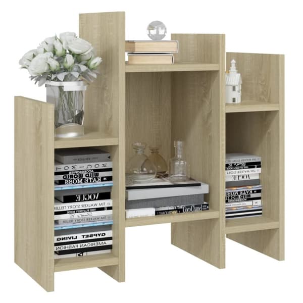The Living Store Sidoskåp sonoma-ek 60x26x60 cm konstruerat trä - Skänkar & serveringsbord