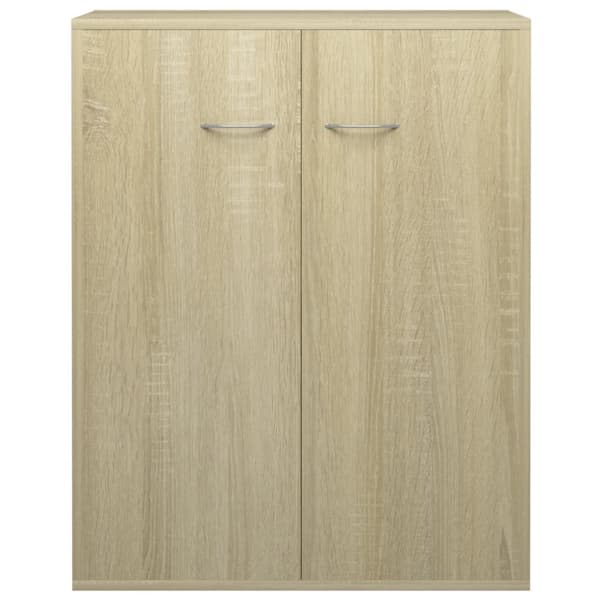 The Living Store skænk 60 x 30 x 75 cm spånplade sonoma-eg - Skænke