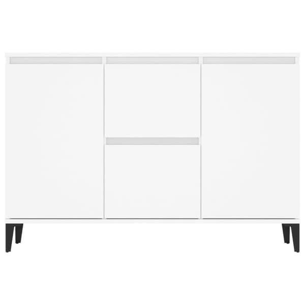 The Living Store Skänk vit 104x35x70 cm spånskiva - Skänkar & serveringsbord