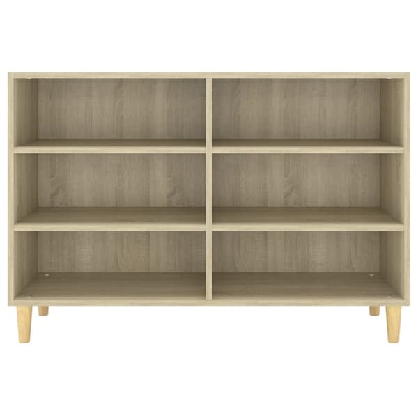 The Living Store skænk 103,5x35x70 cm konstrueret træ sonoma-eg -  Skænke