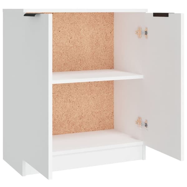 The Living Store Senkit 3 kpl valkoinen tekninen puu -  Tarjoilupöydät & senkit