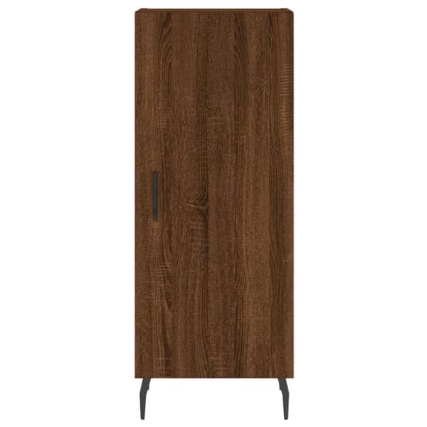 The Living Store skab 34,5x34x180 cm konstrueret træ brun egetræsfarve -  Skænke