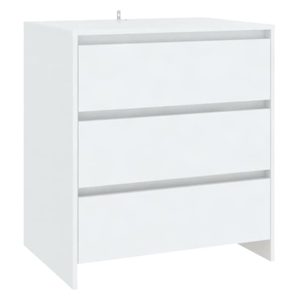 The Living Store Skänk vit 70x41x75 cm spånskiva - Skänkar & serveringsbord