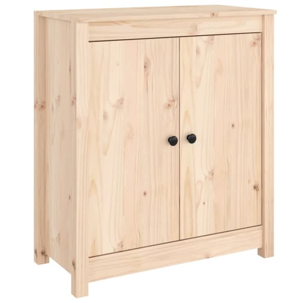 The Living Store Senkit 2 kpl 70x35x80 cm täysi mänty - Tarjoilupöydät & senkit