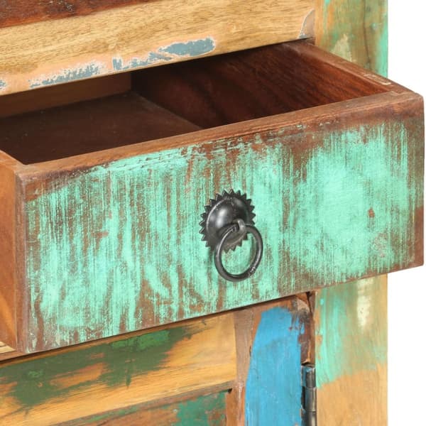 The Living Store Skänk 70x35x65 cm massivt återvunnet trä - Skänkar & serveringsbord