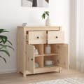 Pikkukuva 4 / 11: The Living Store Senkki 70x35x80 cm täysi mänty -  Tarjoilupöydät & senkit