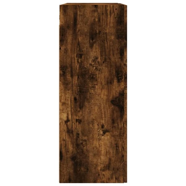 The Living Store væghængt skab 69,5x34x90 cm konstrueret træ røget sonoma-eg - Skænke
