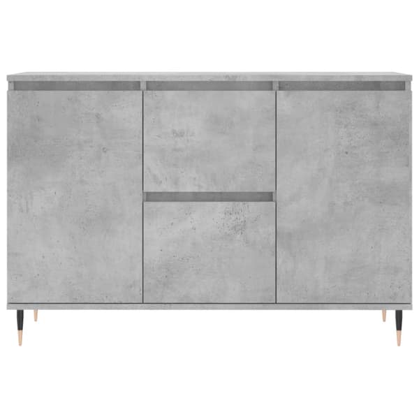 The Living Store Skänk betonggrå 104x35x70 cm konstruerat trä - Skänkar & serveringsbord