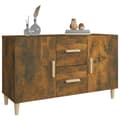 Pikkukuva 7 / 10: The Living Store Senkki savutammi 100x36x60 cm tekninen puu -  Tarjoilupöydät & senkit