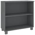 Pikkukuva 3 / 9: The Living Store Sivupöytä HAMAR tummanharmaa 85x35x80 cm täysi mänty -  Tarjoilupöydät & senkit