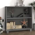 Pikkukuva 2 / 9: The Living Store Sivupöytä HAMAR tummanharmaa 85x35x80 cm täysi mänty -  Tarjoilupöydät & senkit