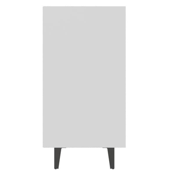 The Living Store Skänk vit 103,5x35x70 cm konstruerat trä - Skänkar & serveringsbord