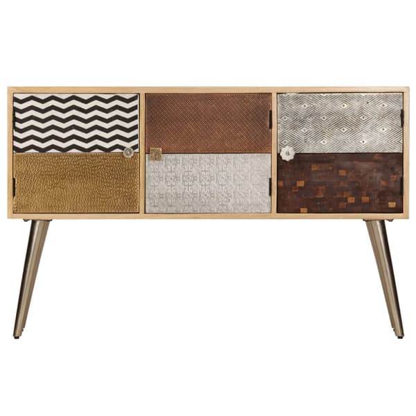 The Living Store skænk i massivt mangotræ 120 x 30 x 75 cm -  Skænke