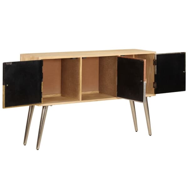 The Living Store skænk i massivt mangotræ 120 x 30 x 75 cm -  Skænke