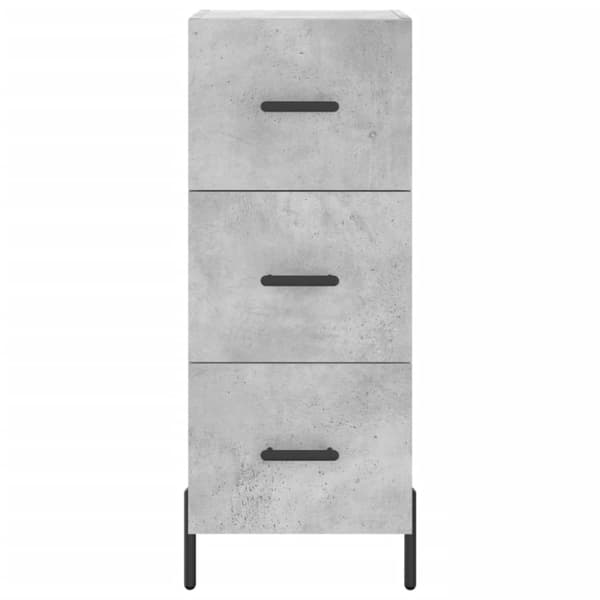 The Living Store skab 34,5x34x180 cm konstrueret træ betongrå - Skænke