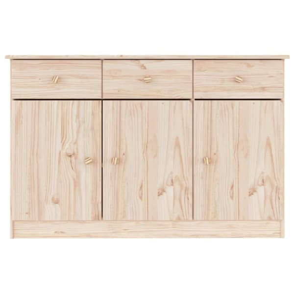 The Living Store Senkki ALTA 112x35x73 cm täysi mänty - Tarjoilupöydät & senkit