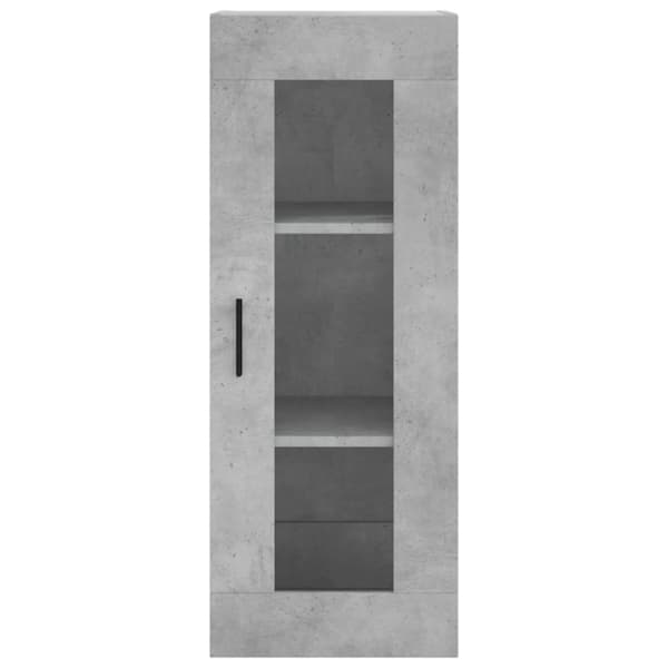 The Living Store skab 34,5x34x180 cm konstrueret træ betongrå - Skænke