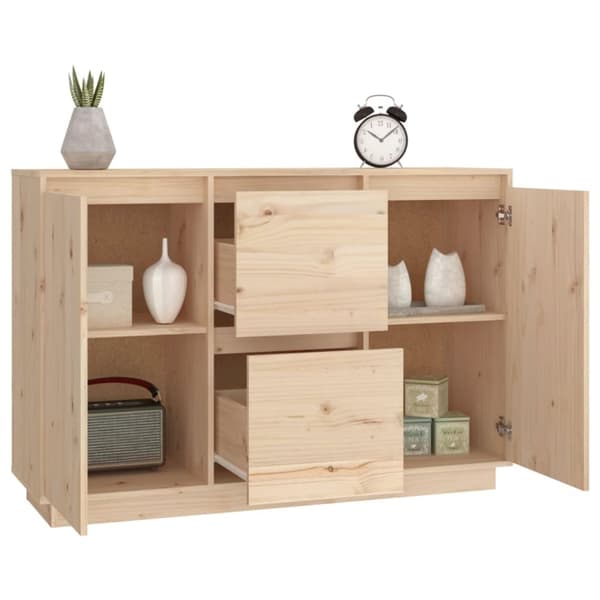 The Living Store Senkki 111x34x75 cm täysi mänty -  Tarjoilupöydät & senkit