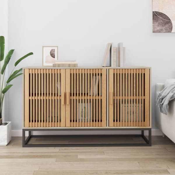 The Living Store skænk 105x30x65 cm konstrueret træ - Skænke