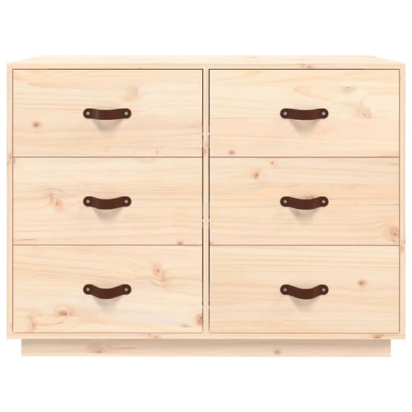 The Living Store skænk 110x40x75 cm massivt fyrretræ -  Skænke