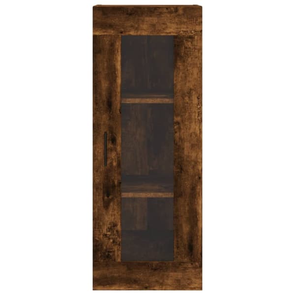 The Living Store skab 34,5x34x180 cm konstrueret træ røget egetræ -  Skænke