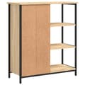 Miniatyrbild 9 av 11: The Living Store Skänk sonoma-ek 70x30x80 cm konstruerat trä -  Skänkar & serveringsbord
