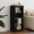 Pikkukuva 2 / 11: The Living Store Senkki LED-valoilla musta 41x37x100 cm -  Tarjoilupöydät & senkit
