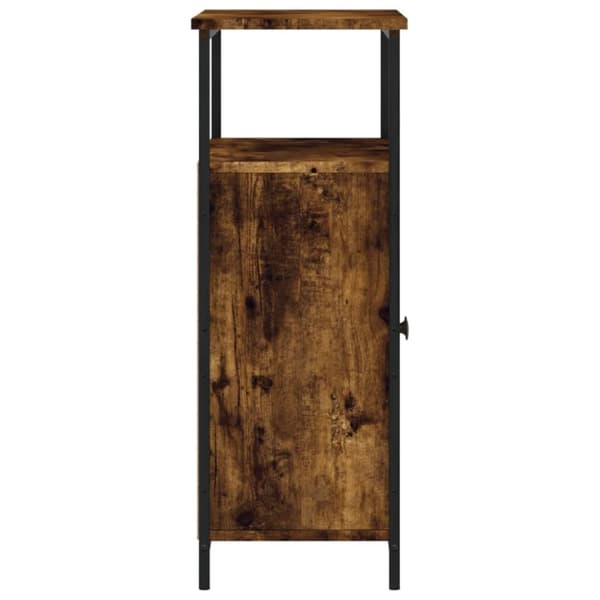 The Living Store Senkki savutammi 70x30x80 cm tekninen puu - Tarjoilupöydät & senkit