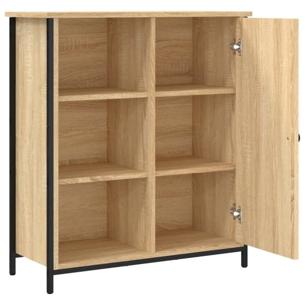 The Living Store Senkki Sonoma-tammi 70x30x80 cm tekninen puu - Tarjoilupöydät & senkit