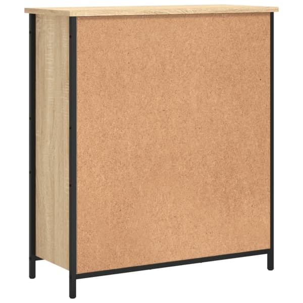 The Living Store Skänk sonoma-ek 70x30x80 cm konstruerat trä -  Skänkar & serveringsbord