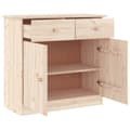 Pikkukuva 5 / 10: The Living Store Senkki ALTA 77x35x73 cm täysi mänty -  Tarjoilupöydät & senkit