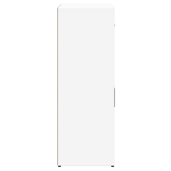 The Living Store Skåp vit 60x30x84 cm konstruerat trä -  Skänkar & serveringsbord