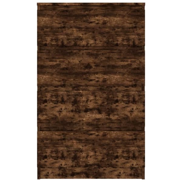 Skænke - Living kommode 60x35x98,5 cm konstrueret træ røget egetræsfarve