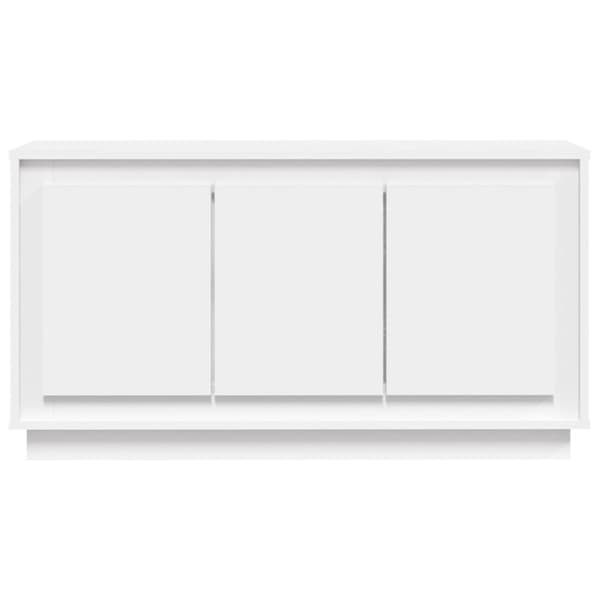 Skænke - Living skænk 102x35x55 cm konstrueret træ hvid